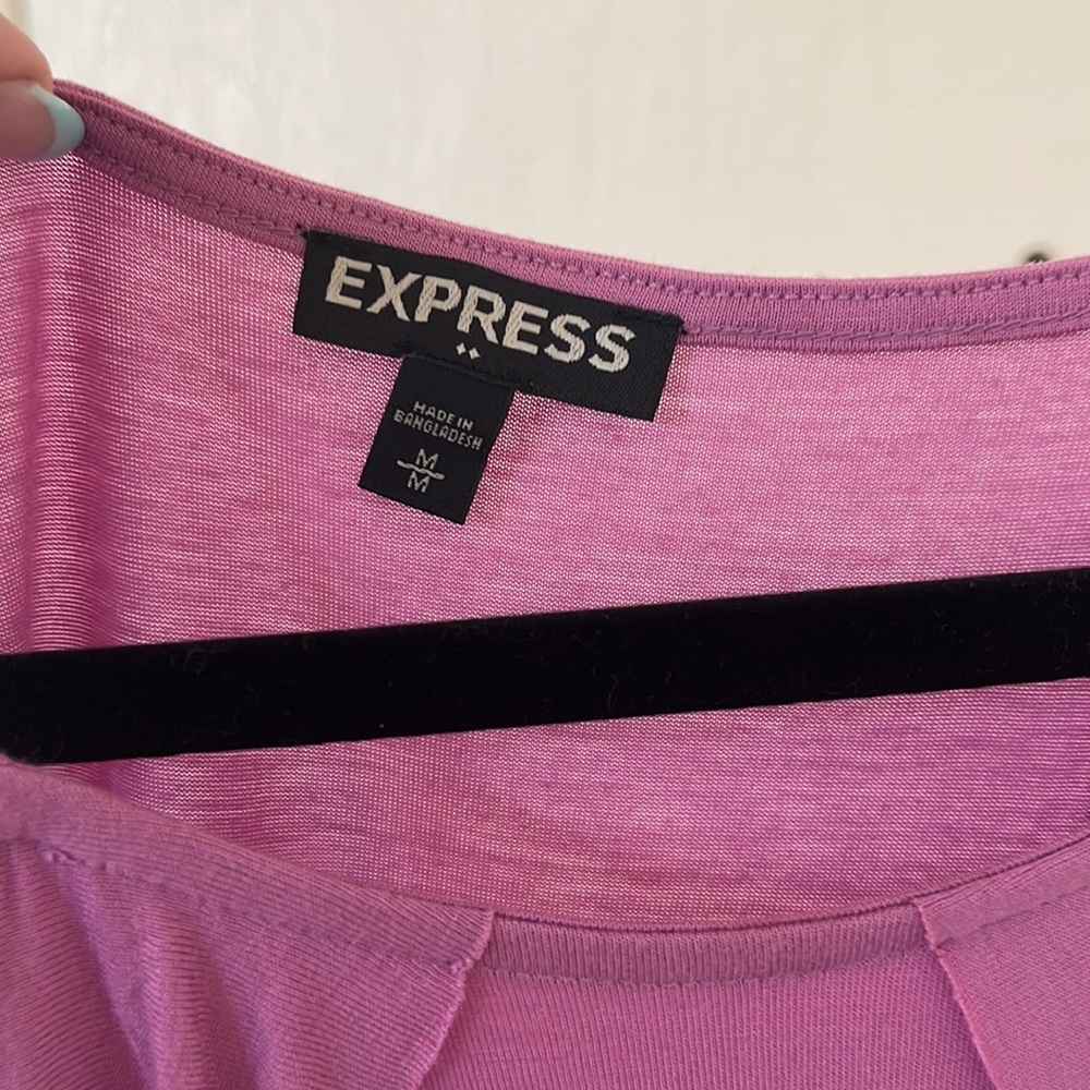 Express purple tank - Picture 3 of 3